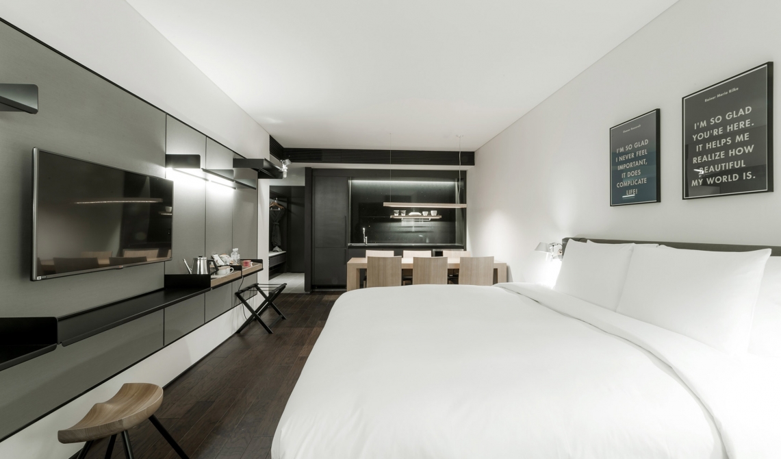 Architecture Design at Glad Hotel Yeouido in Seoul 