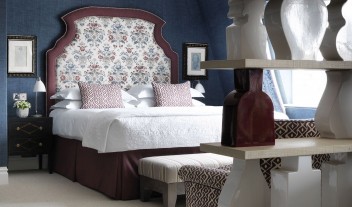 Charlotte Street Hotel Blue Wall in London