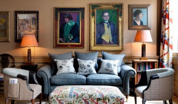 Charlotte Street Hotel Sofa in London