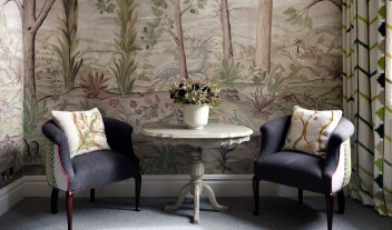 Charlotte Street Hotel Armchairs in London