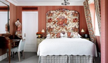 Covent Garden Hotel Red Wall in London