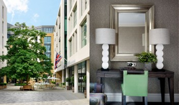 Ham Yard Hotel Courtyard in London