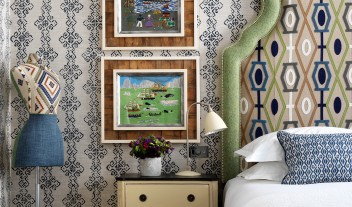 Haymarket Hotel Bed Interior in London