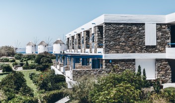 Mykonos Theoxenia Building in Mykonos