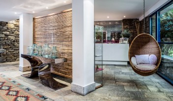 Mykonos Theoxenia Hanging Chair in Mykonos