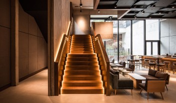 Nobu Hotel Shoreditch Staircase in London