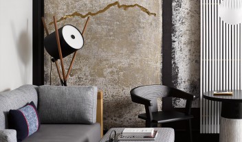 Nobu Hotel Shoreditch Guestroom Sofa in London