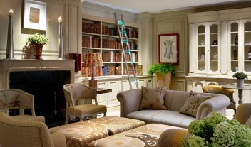 The Soho Hotel Library in London