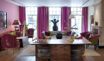 The Soho Hotel Lobby in London