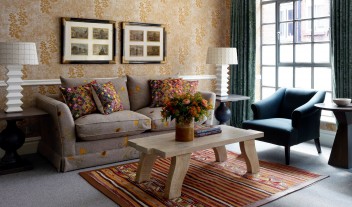 The Soho Hotel Sofas in London