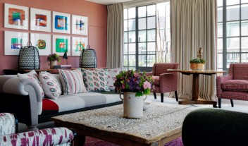 The Soho Hotel Terrace View in London