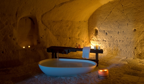 Tantio Le Grotte Della Civita Matera Italy Design Hotels Tantio Le Grotte Della Civita Bath M 01 R