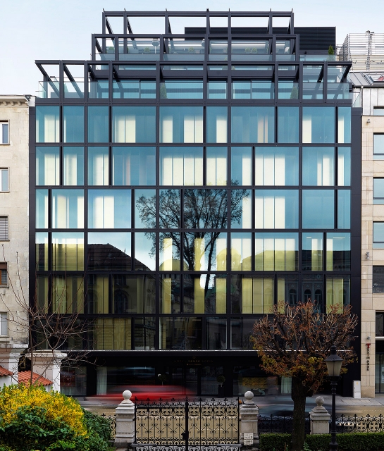 Architecture Design At Sense Hotel Sofia Bulgaria Hotels Sense Hotel Sofia Exterior Buildings Facade View In