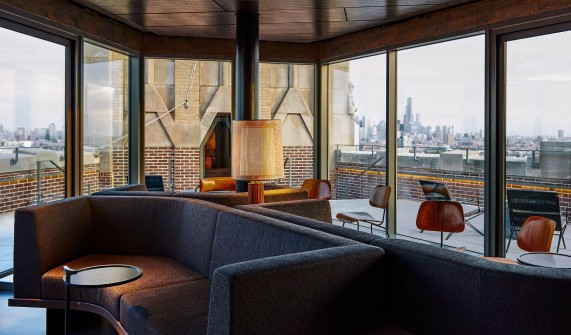 architecture design at the robey in chicago design hotels