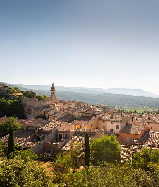 Village - Saint Saturnin les Apt in France Saint Saturnin les Apt village in France